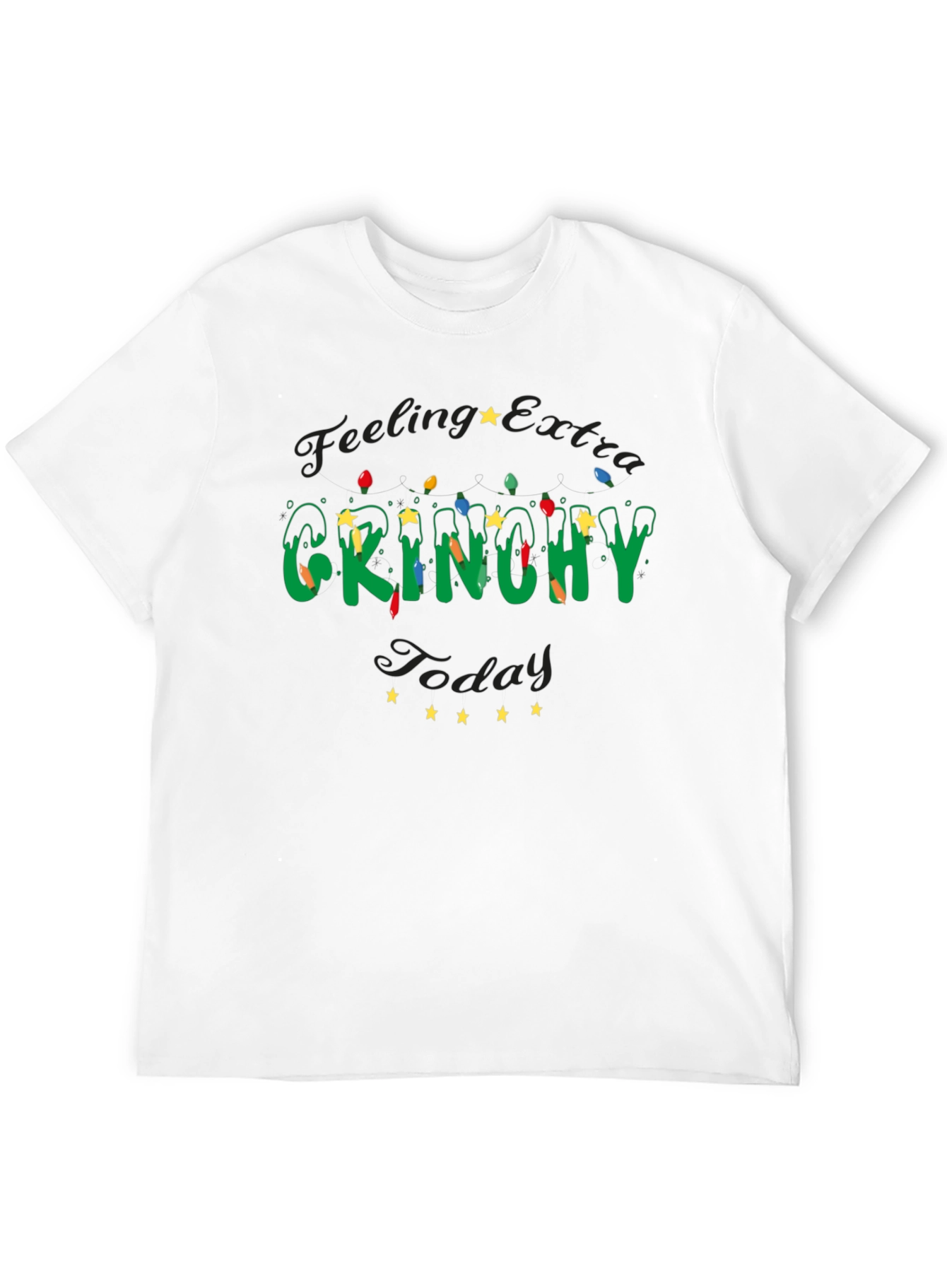 Grinchy Today Christmas Tee