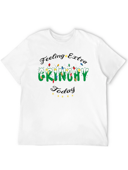 Grinchy Today Christmas Tee
