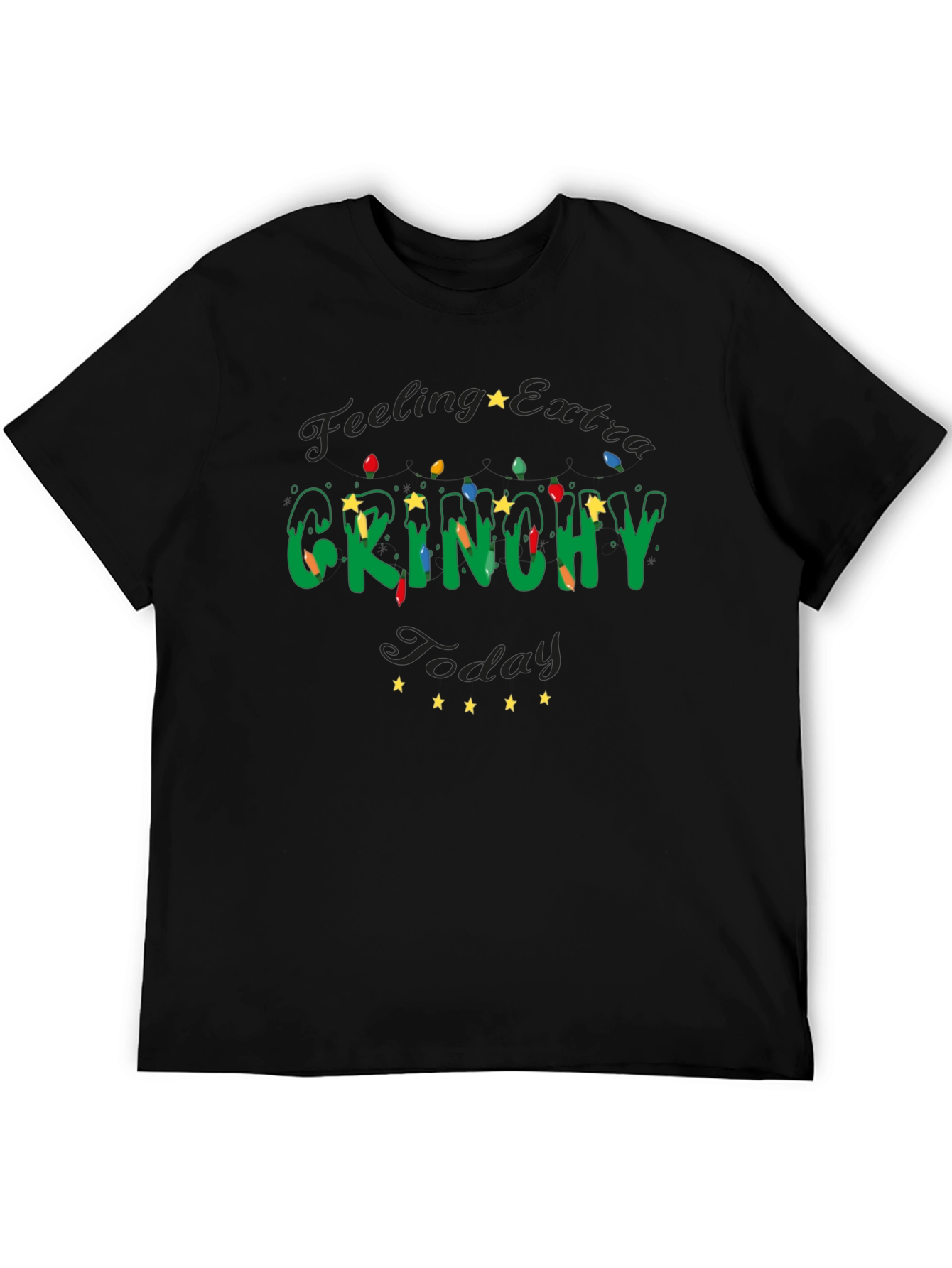 Grinchy Today Christmas Tee