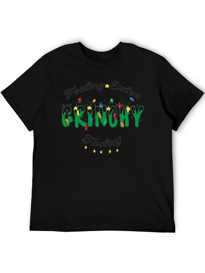 Grinchy Today Christmas Tee