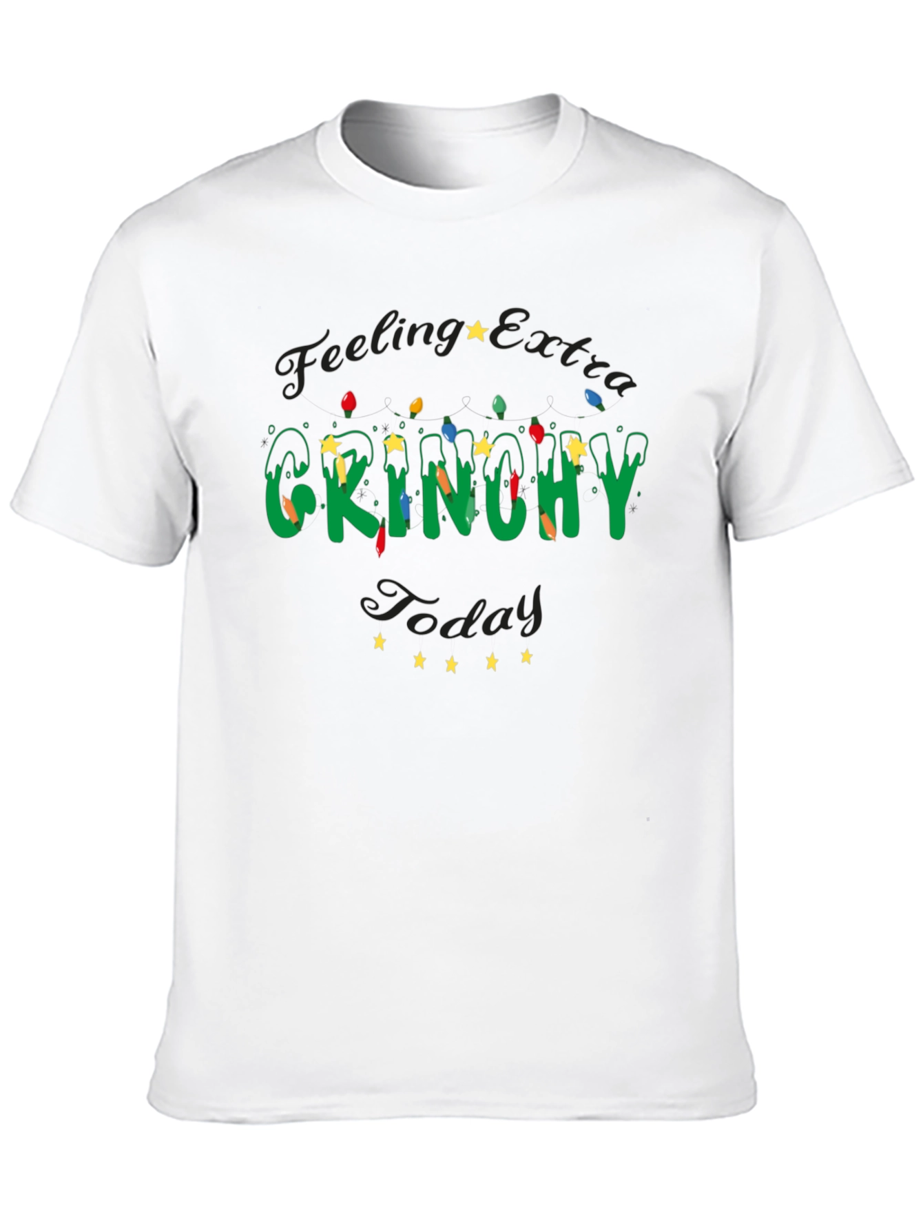 Grinchy Today Christmas Tee