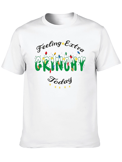 Grinchy Today Christmas Tee