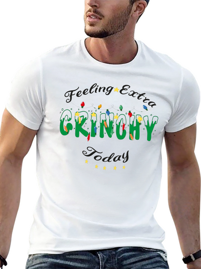 Grinchy Today Christmas Tee