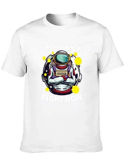 Im So High Right Now Astronaut Graphic T-Shirt