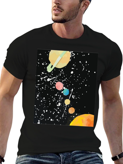 Cosmic Planets Graphic Tee