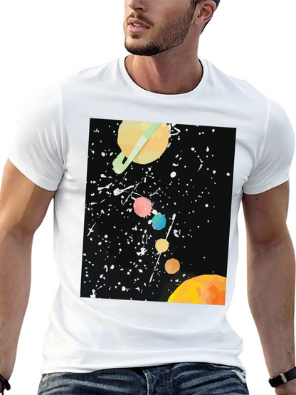 Cosmic Planets Graphic Tee