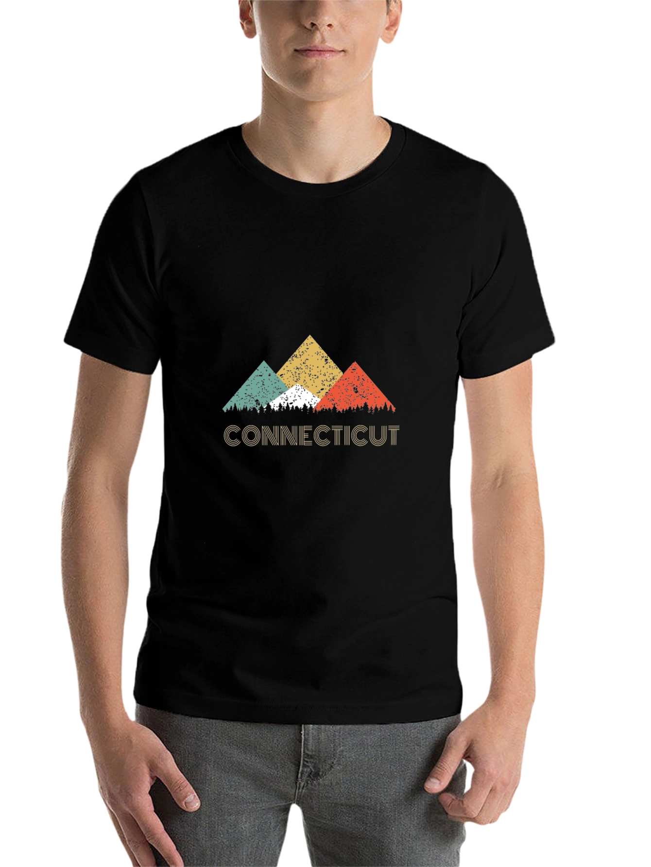 Retro Connecticut Mountain T-Shirt