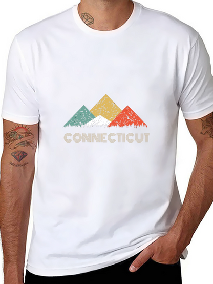 Retro Connecticut Mountain T-Shirt