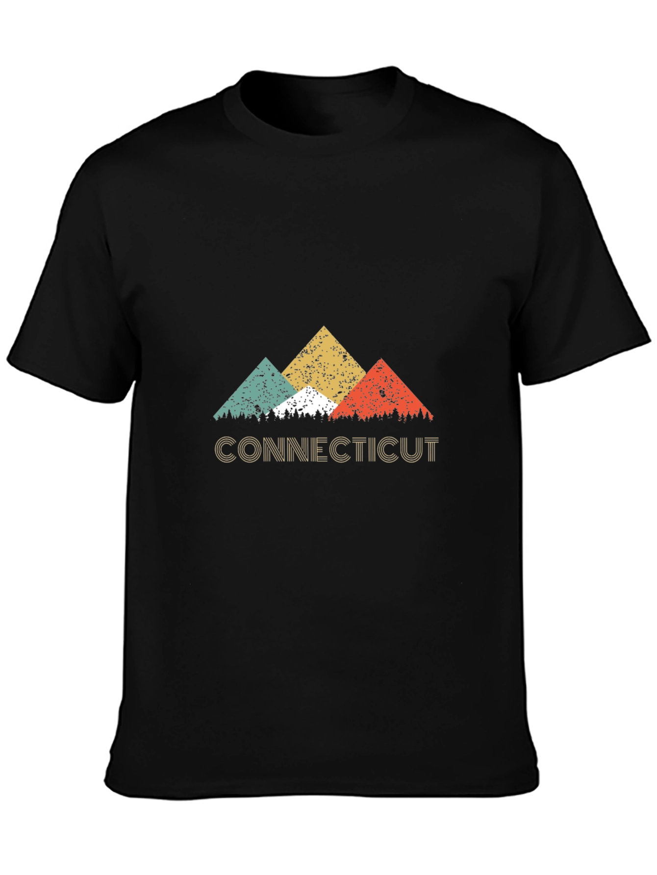 Retro Connecticut Mountain T-Shirt