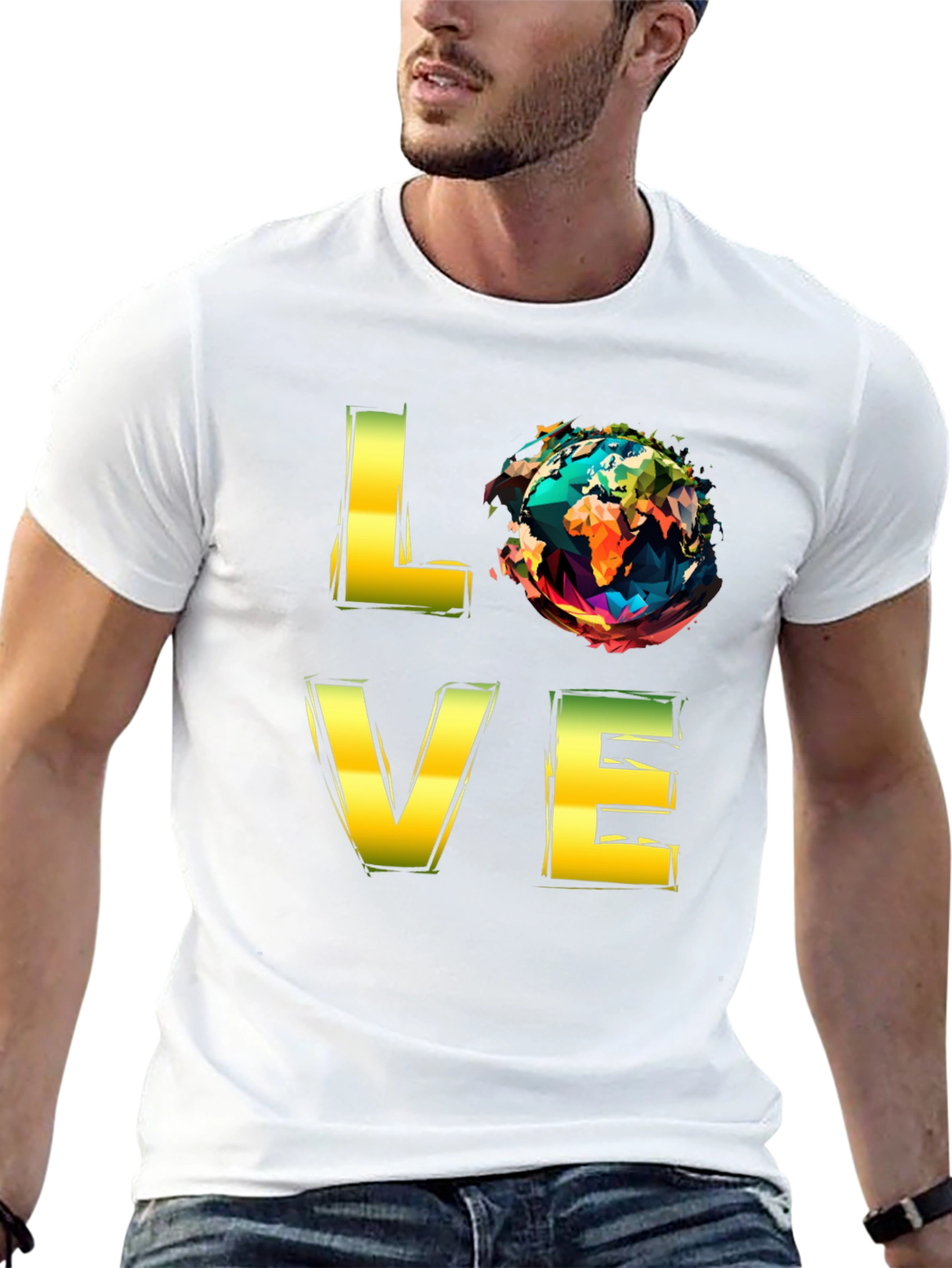 Love Earth Graphic Tee - Eco Friendly Design