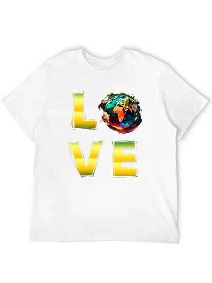 Love Earth Graphic Tee - Eco Friendly Design