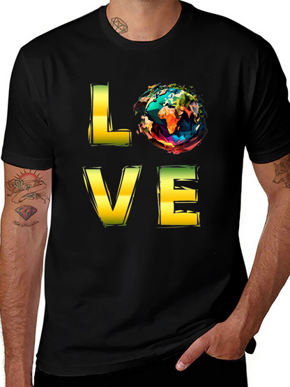 Love Earth Graphic Tee - Eco Friendly Design