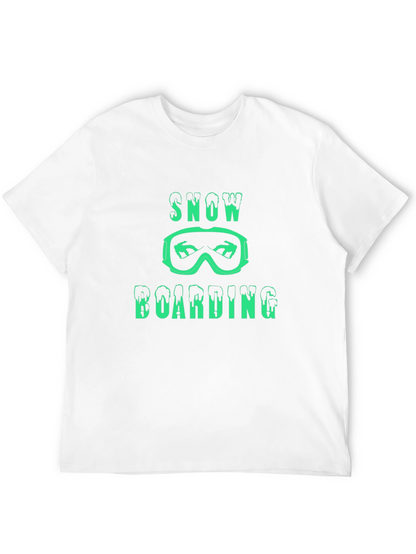 Snowboarding Graphic Tee - Cool Winter Sports Shirt