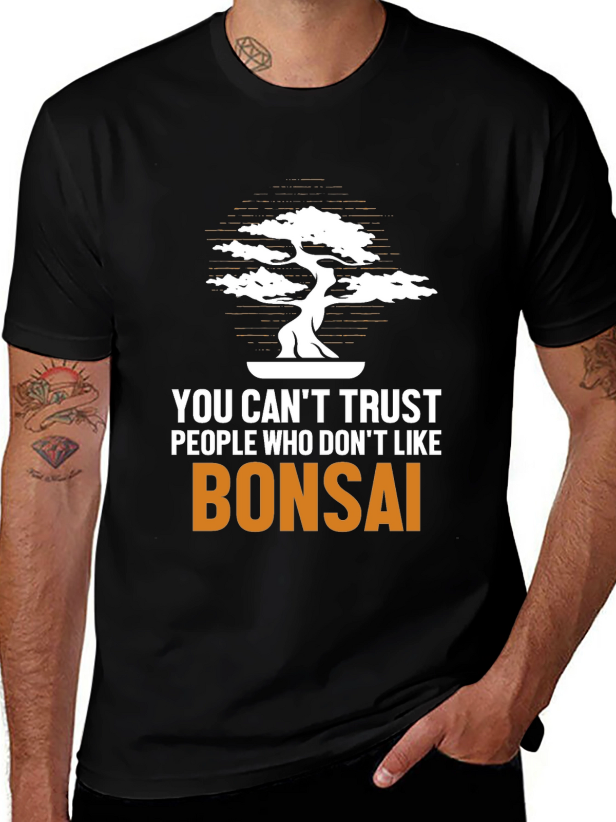 Bonsai Lover T-Shirt: Trust Nobody Who Dislikes Bonsai