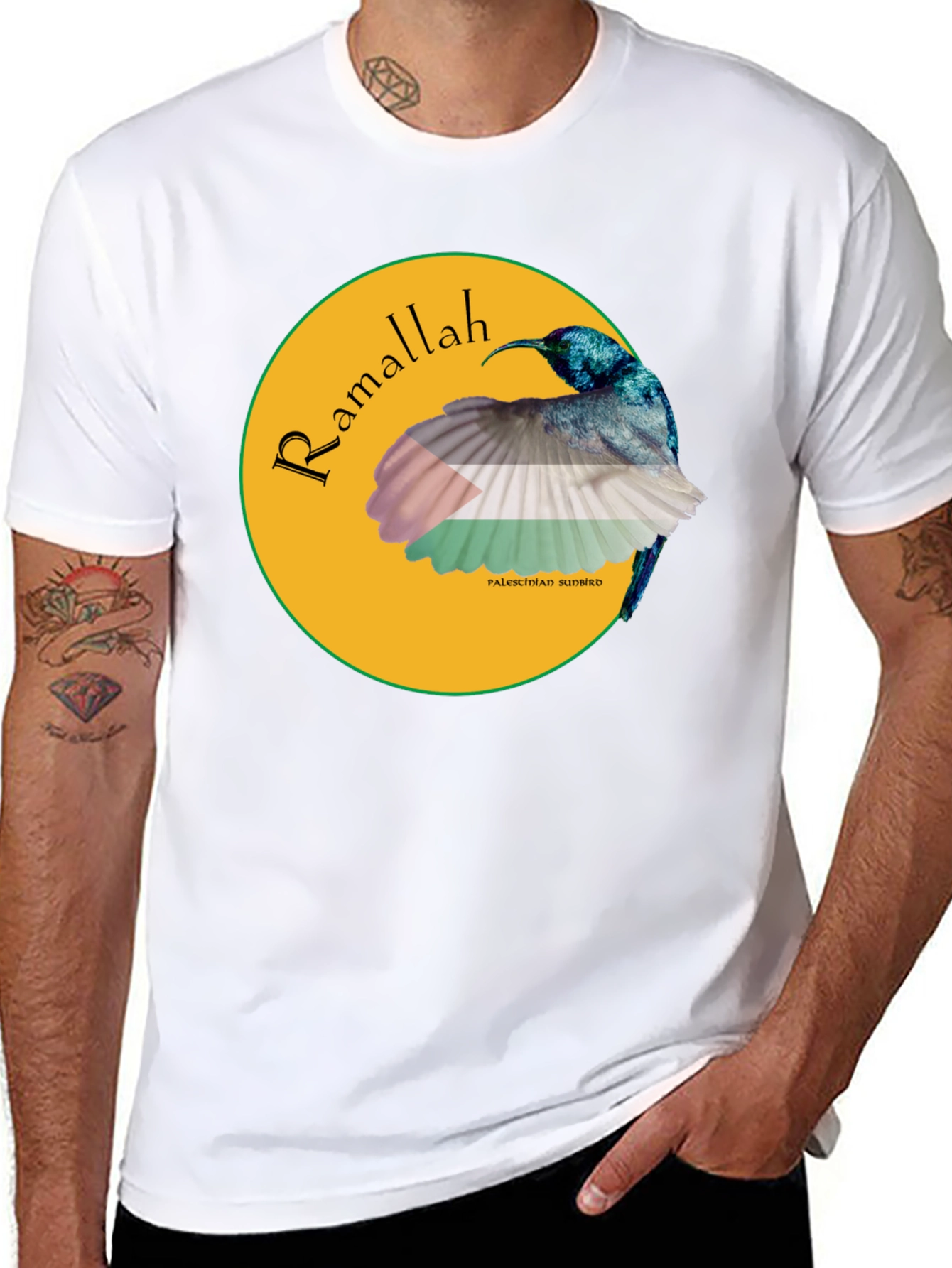 Ramallah Palestinian Sunbird T-Shirt