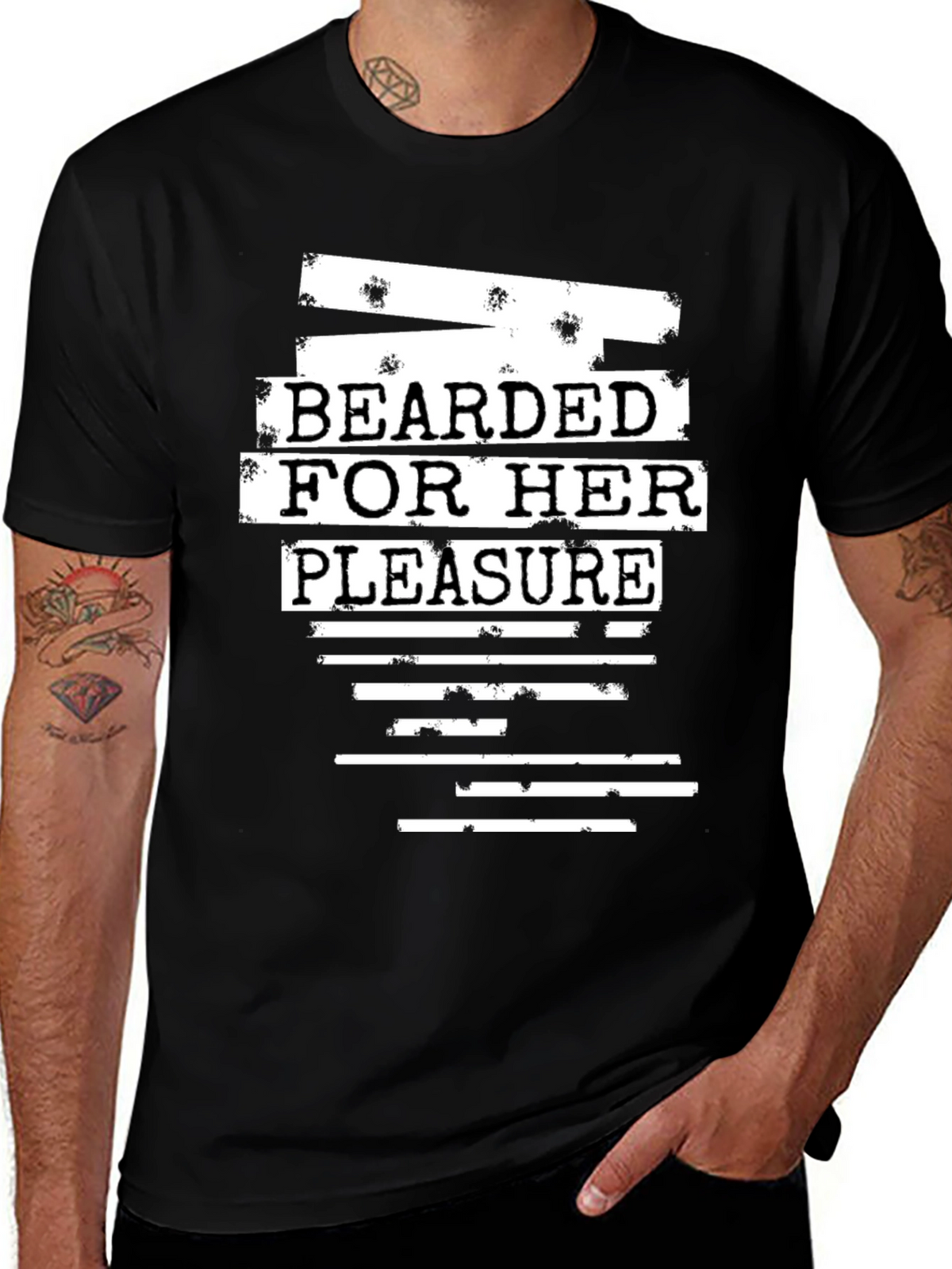 Bearded for Her Pleasure Graphic Tee