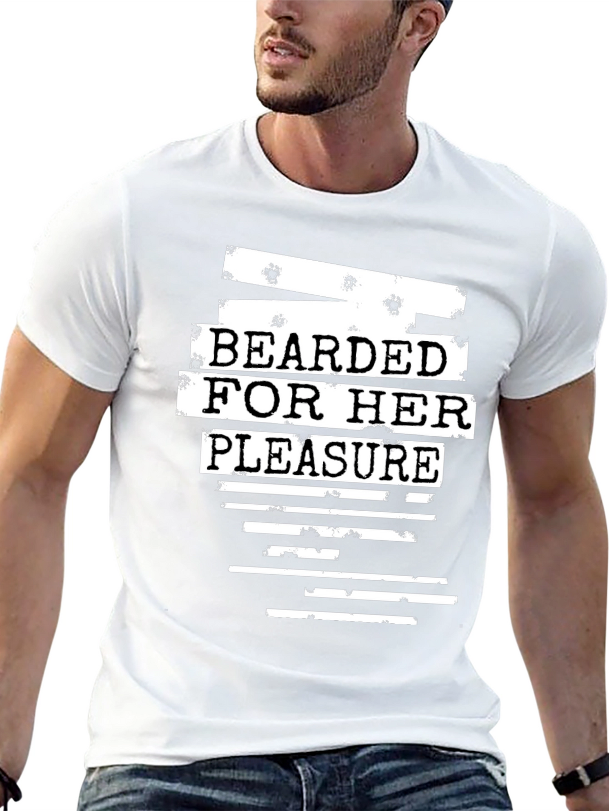 Bearded for Her Pleasure Graphic Tee
