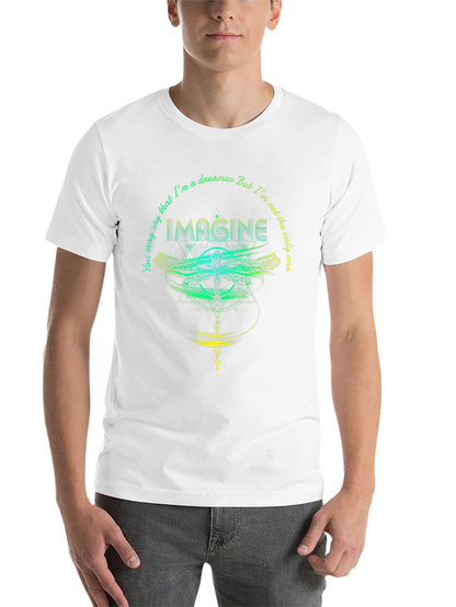Imagine Dragonfly Graphic T-Shirt - Dreamer Tee