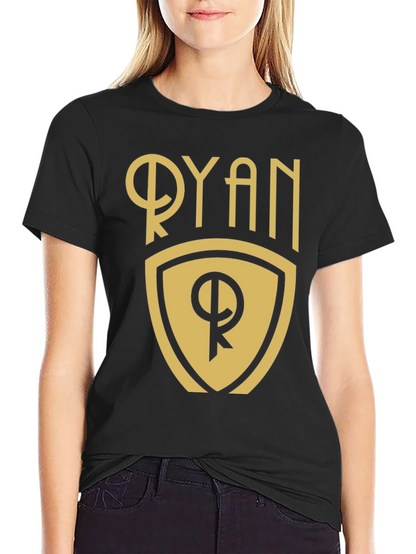 Ryan Crest Graphic T-Shirt - Black
