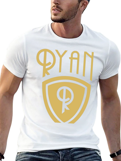 Ryan Crest Graphic T-Shirt - Black