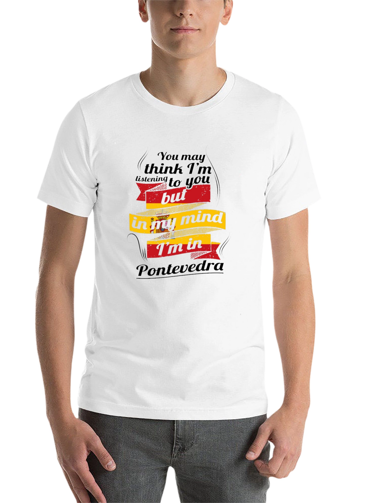 Pontevedra Mind T-Shirt - Spain City Travel Tee