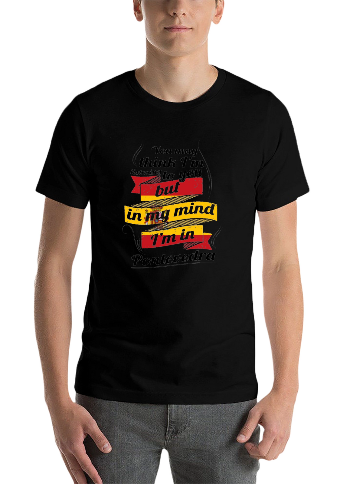 Pontevedra Mind T-Shirt - Spain City Travel Tee