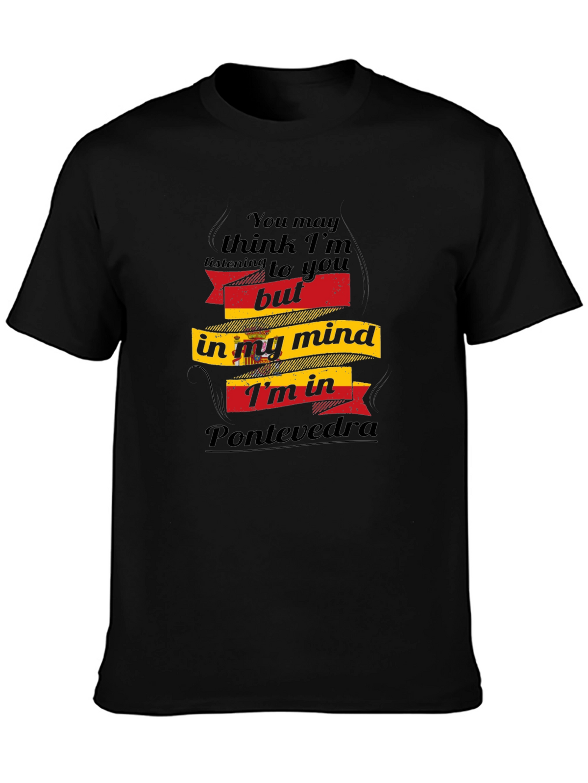 Pontevedra Mind T-Shirt - Spain City Travel Tee