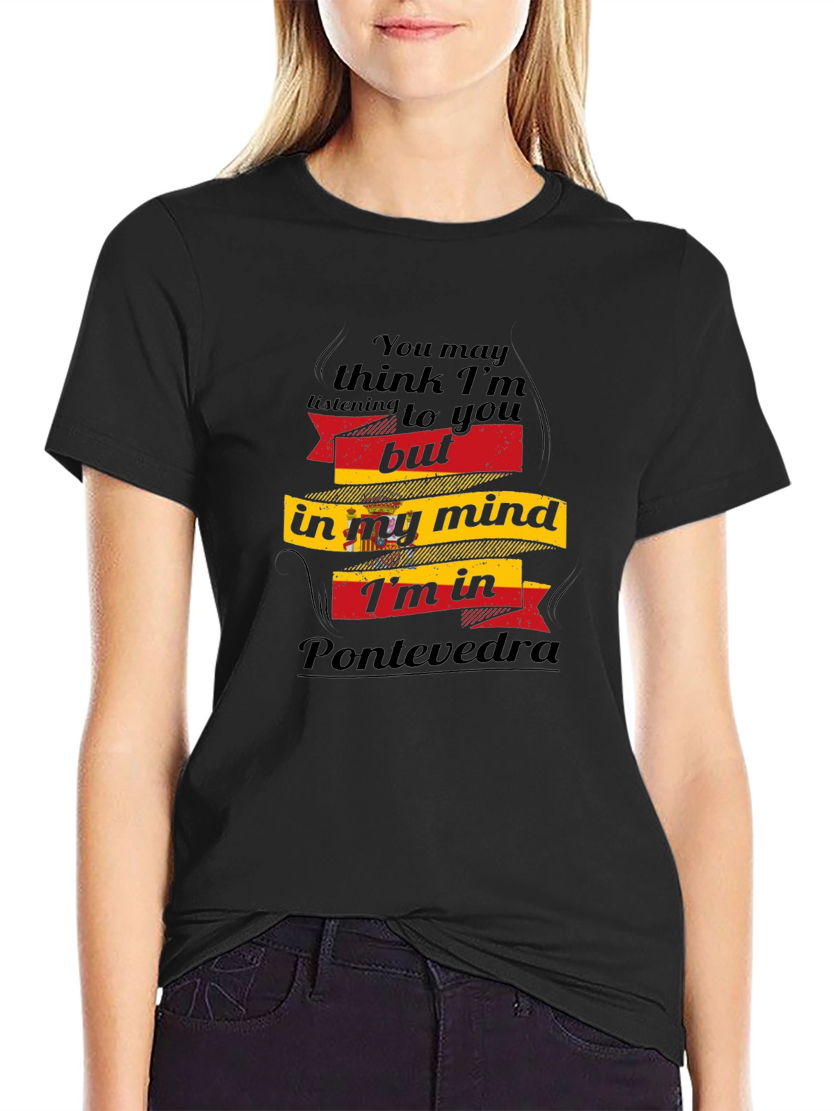 Pontevedra Mind T-Shirt - Spain City Travel Tee