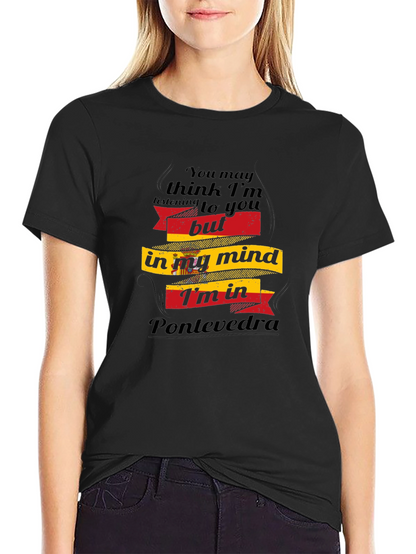 Pontevedra Mind T-Shirt - Spain City Travel Tee