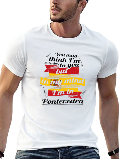 Pontevedra Mind T-Shirt - Spain City Travel Tee