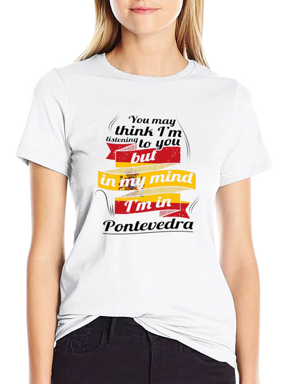 Pontevedra Mind T-Shirt - Spain City Travel Tee