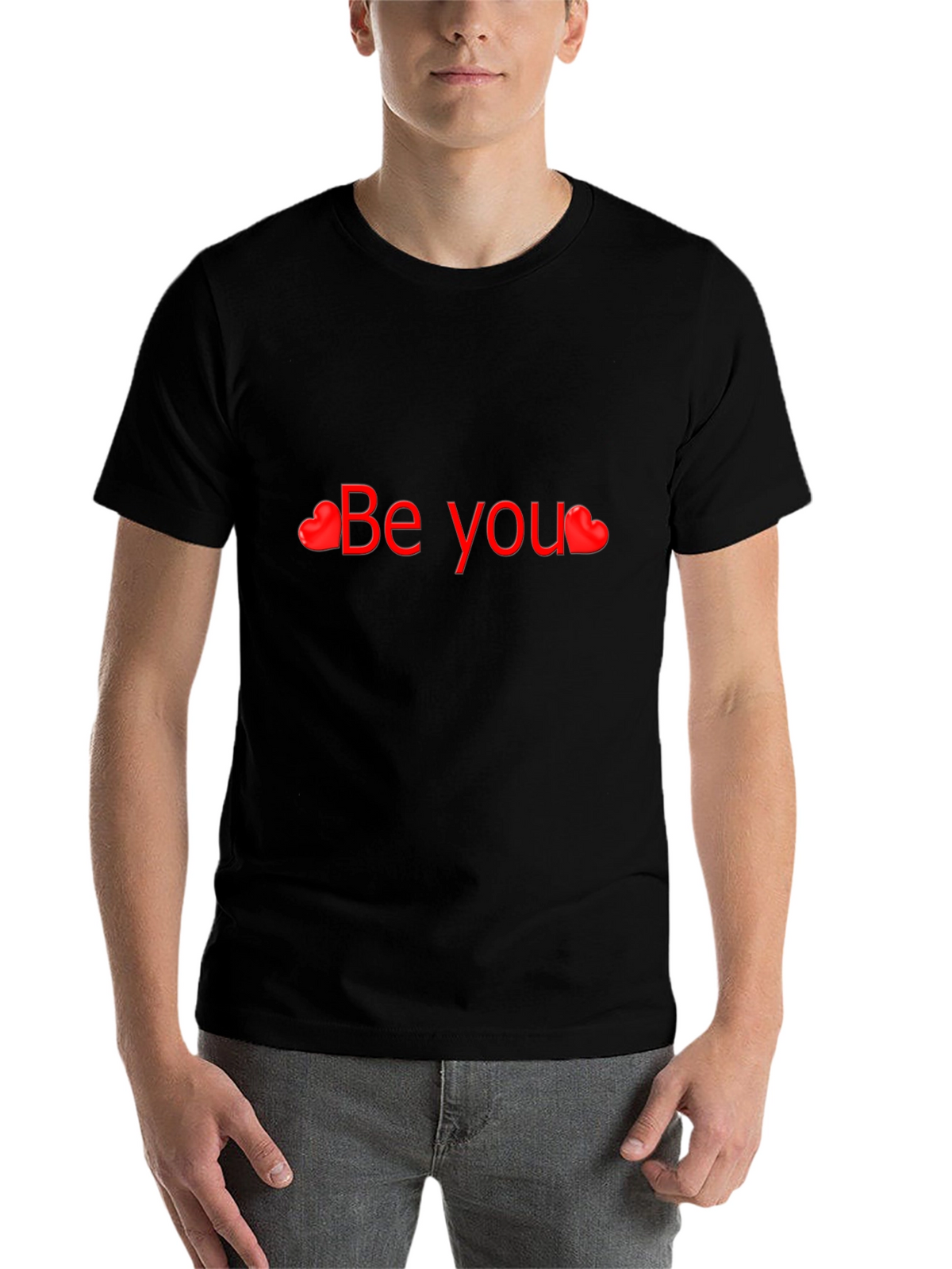 Be You Graphic Tee - Stylish Comfort