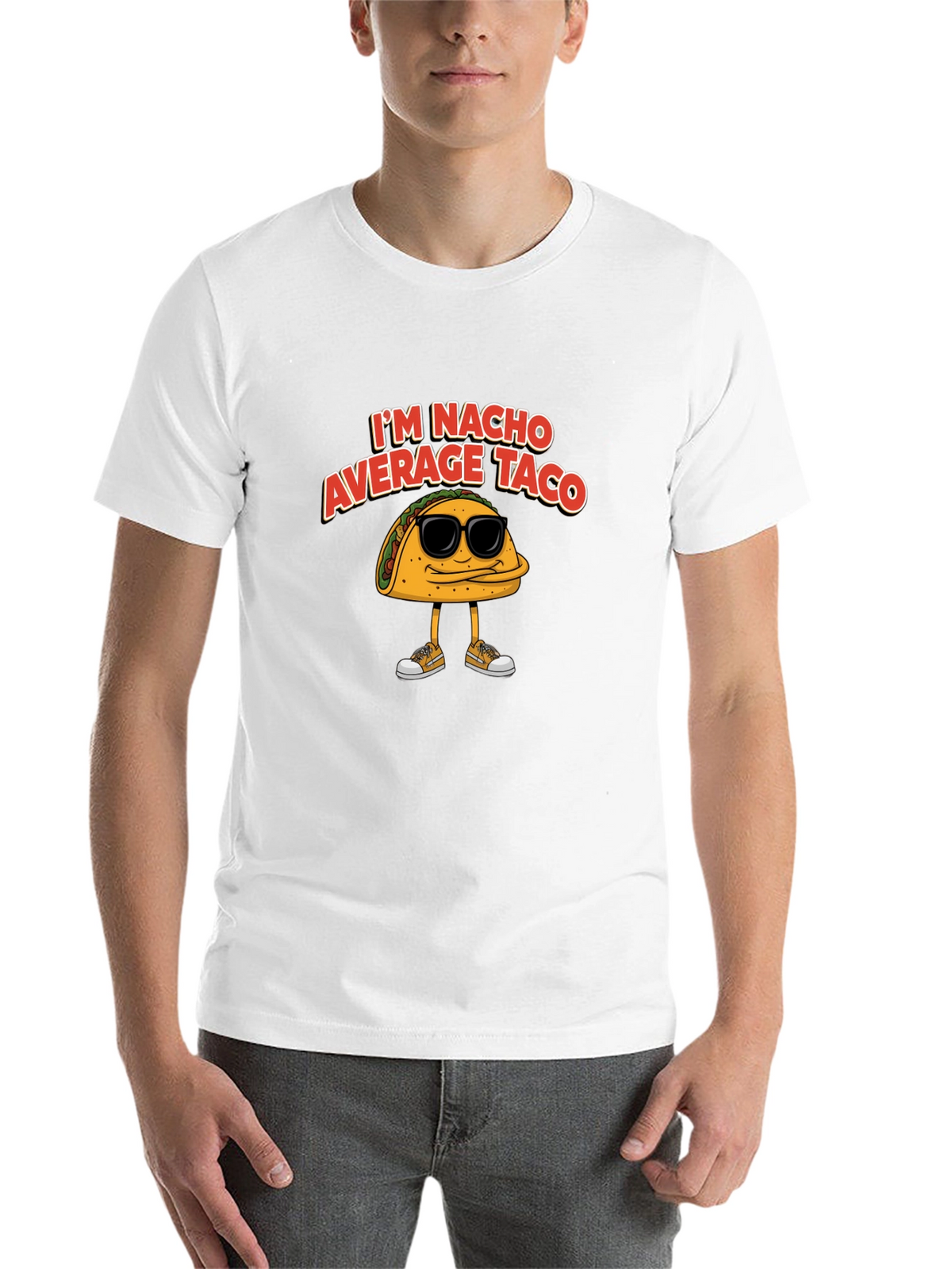 Nacho Average Taco Graphic T-Shirt