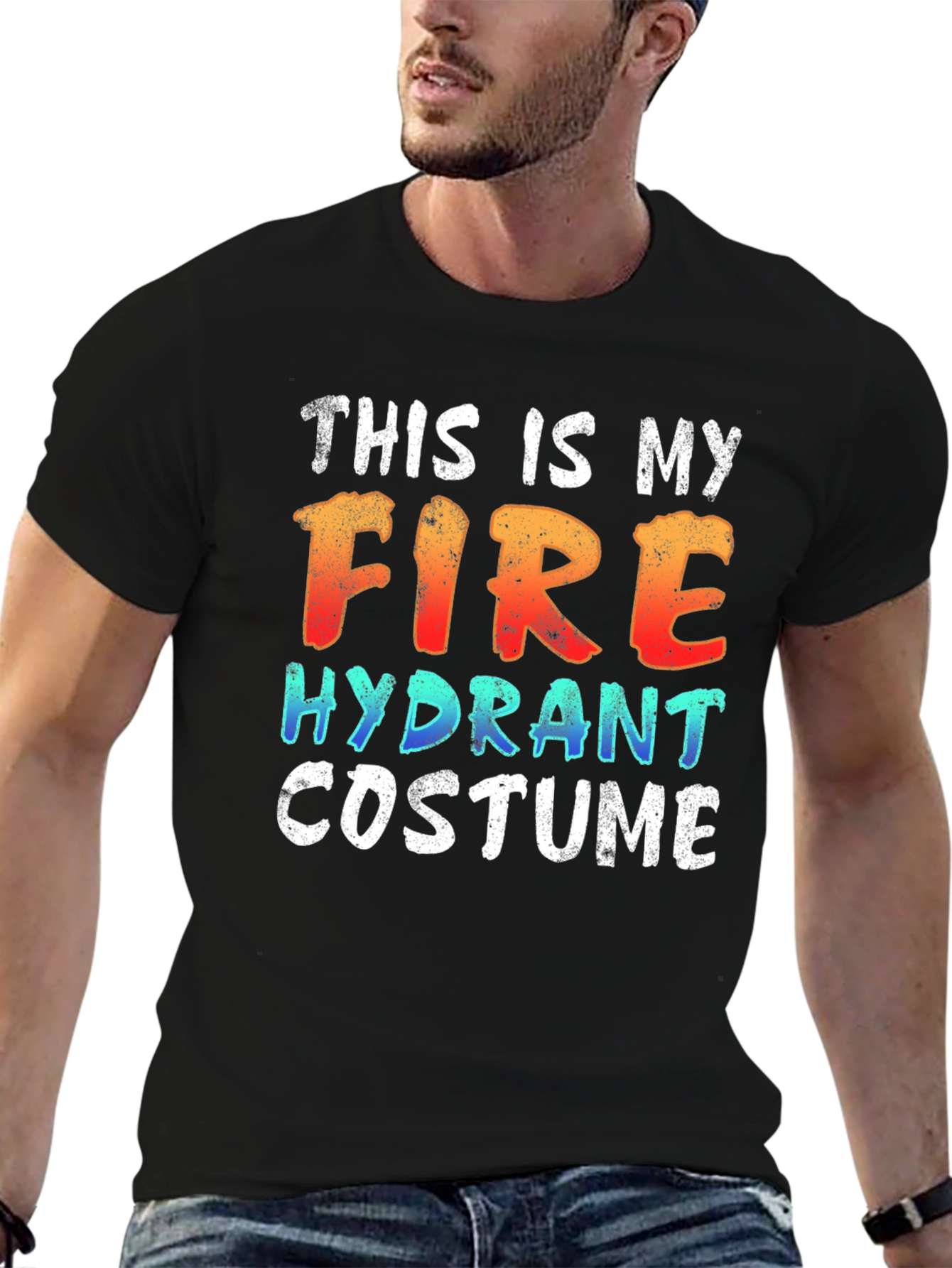 Funny Fire Hydrant Costume T-Shirt
