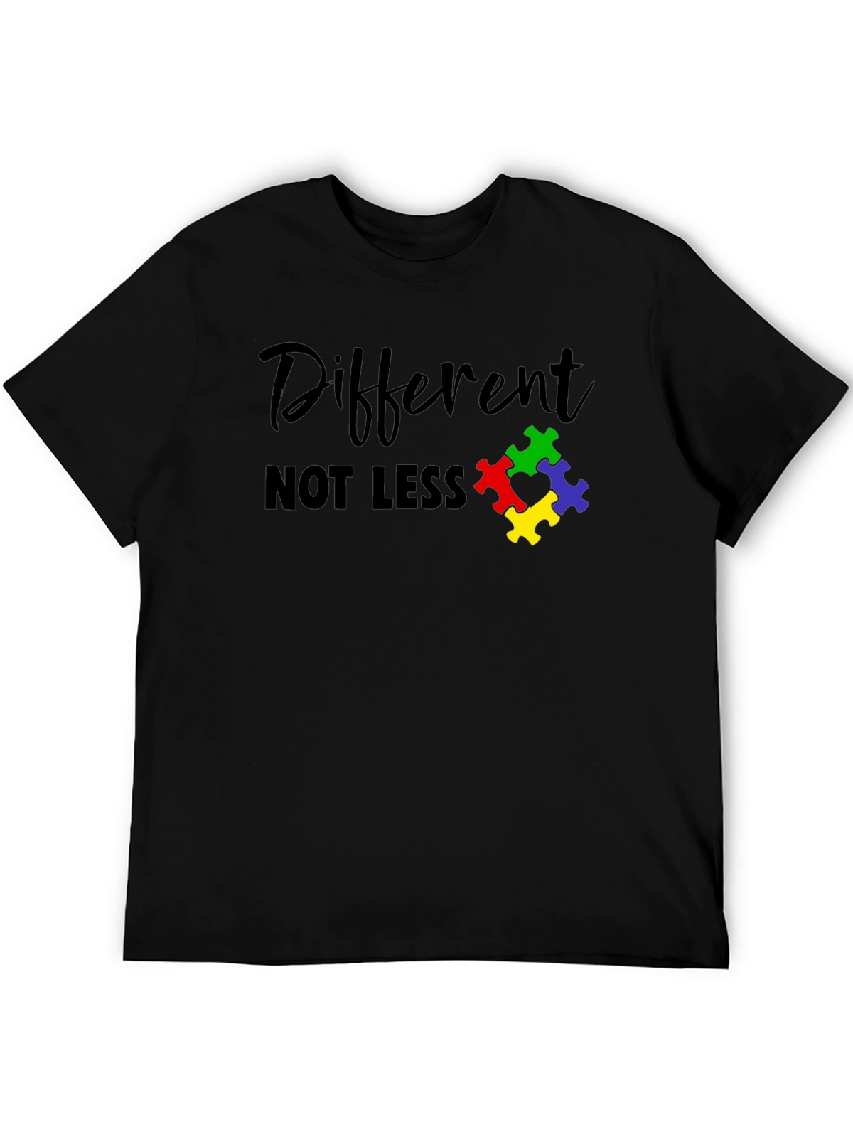 Different Not Less T-Shirt - Autism Awareness
