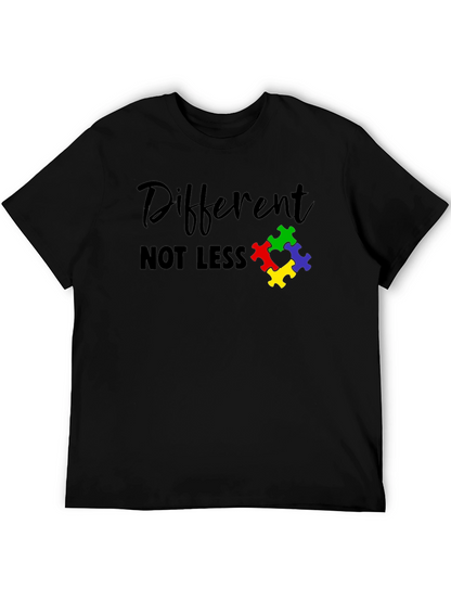 Different Not Less T-Shirt - Autism Awareness