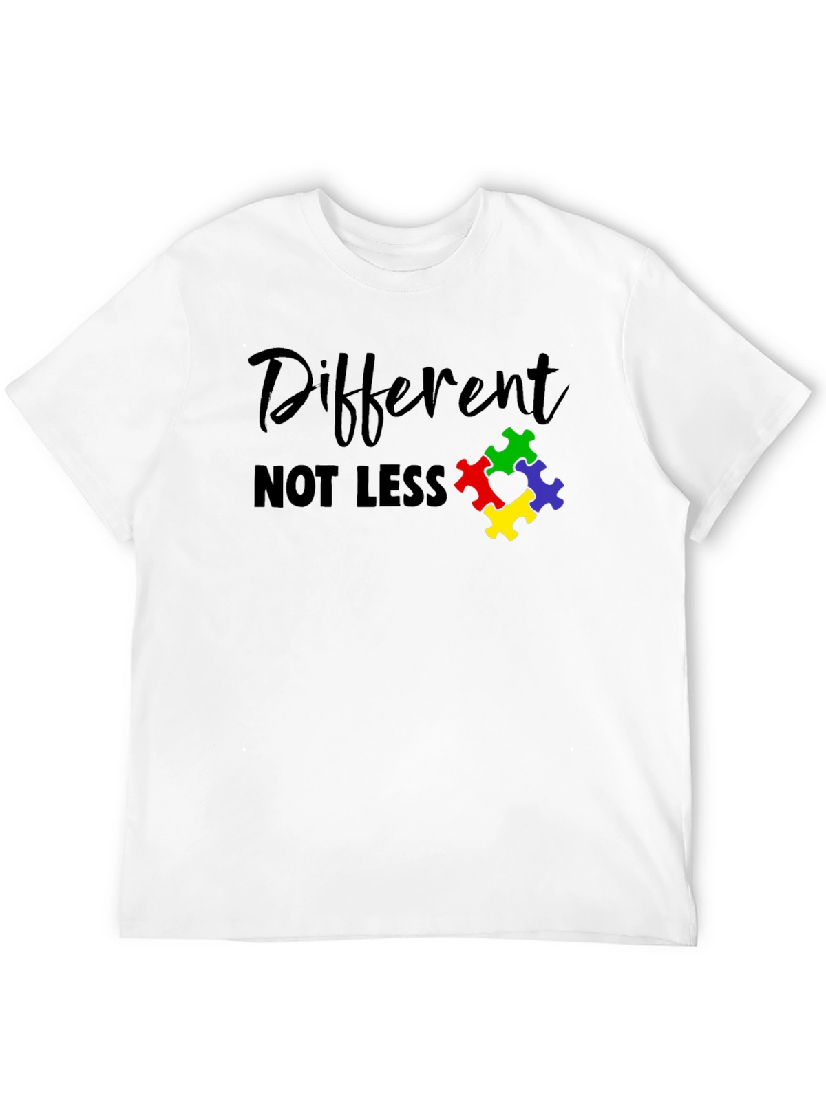 Different Not Less T-Shirt - Autism Awareness