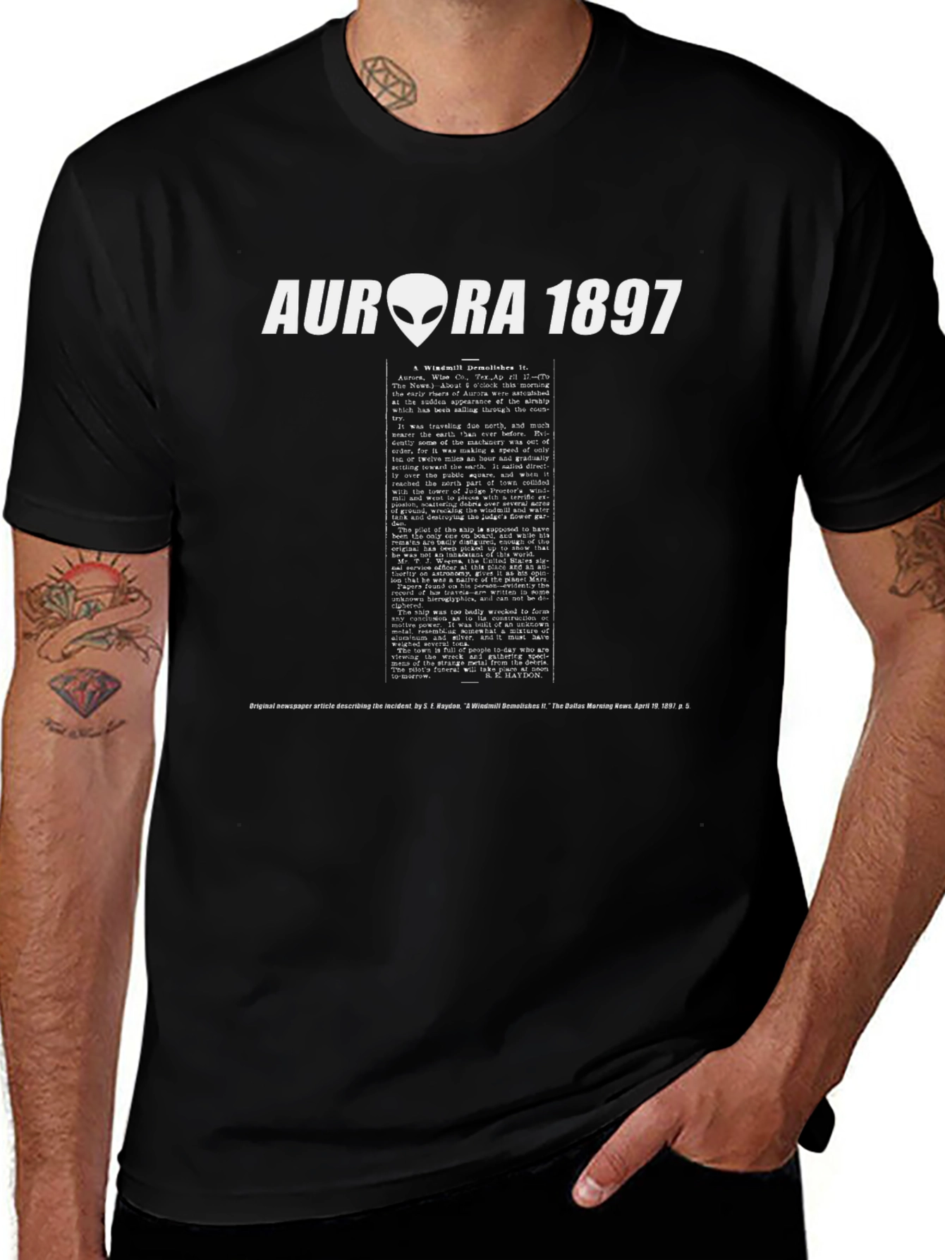 Aurora 1897 Alien T-Shirt
