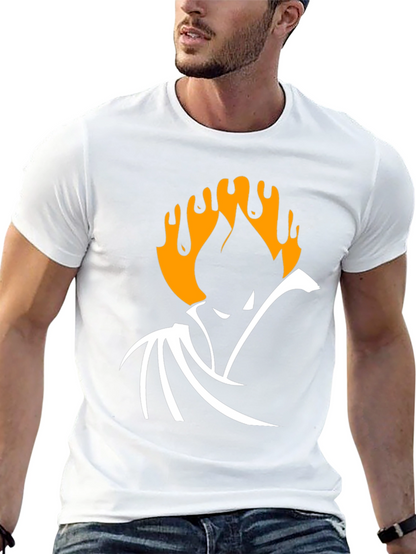 Mens Graphic Tee - Spooky Silhouette Design