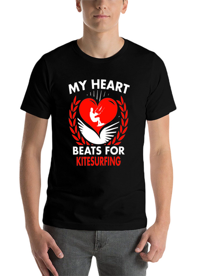 Kitesurfing Heartbeat Tee