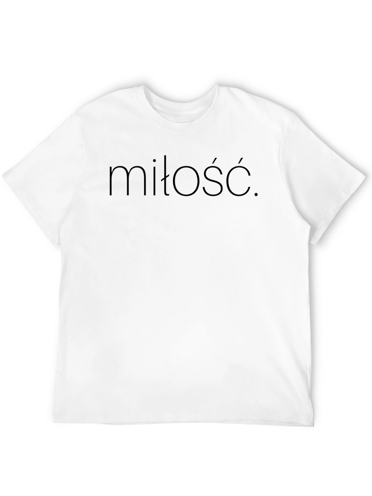 Love in Polish - miłość T-Shirt Black