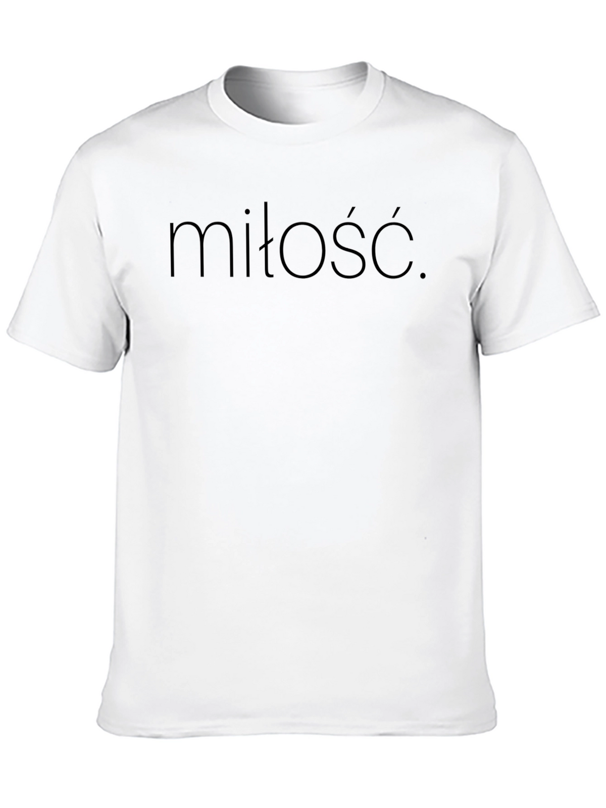 Love in Polish - miłość T-Shirt Black