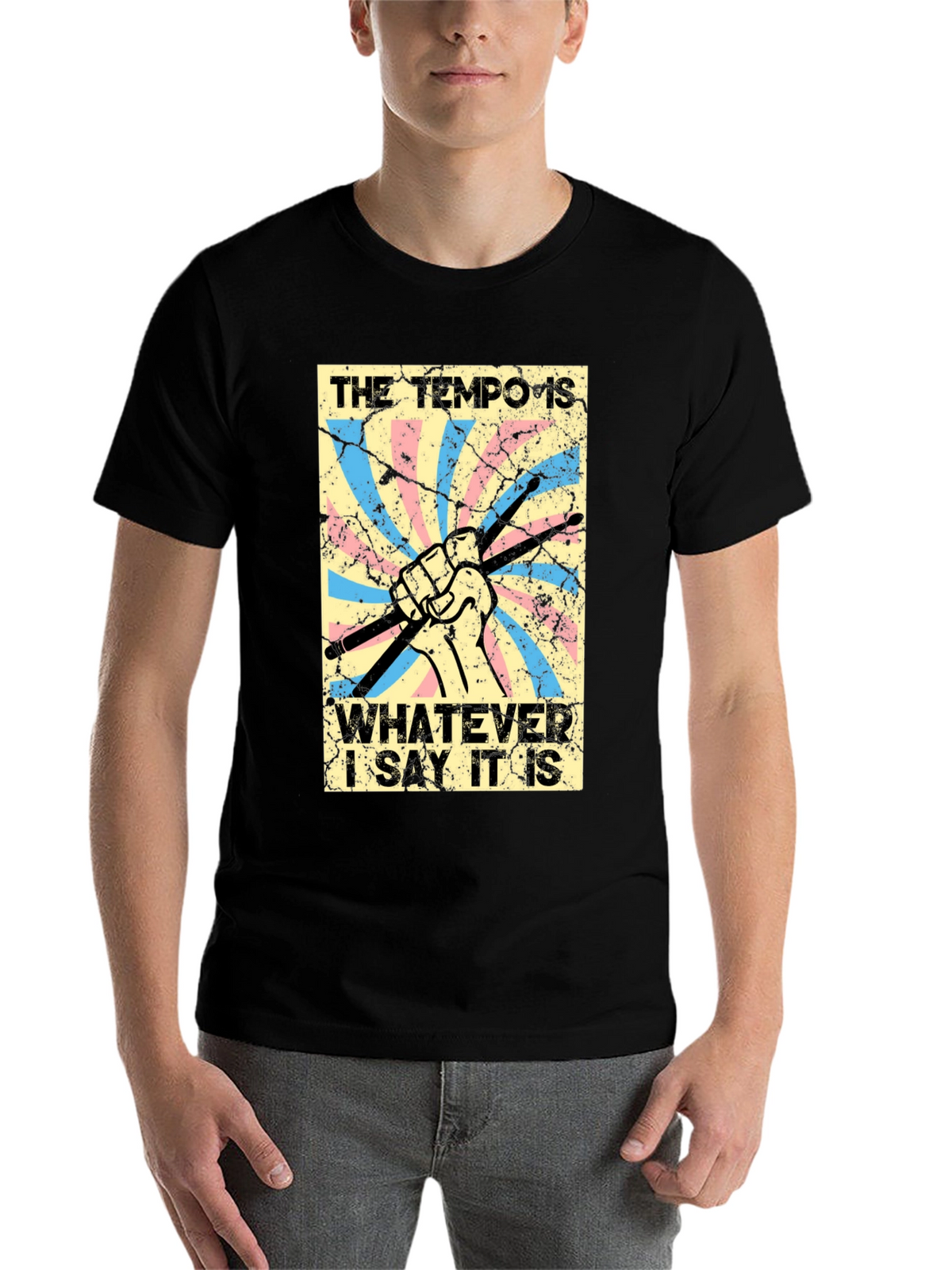 The Tempo Drummer Graphic Tee