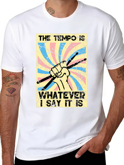 The Tempo Drummer Graphic Tee