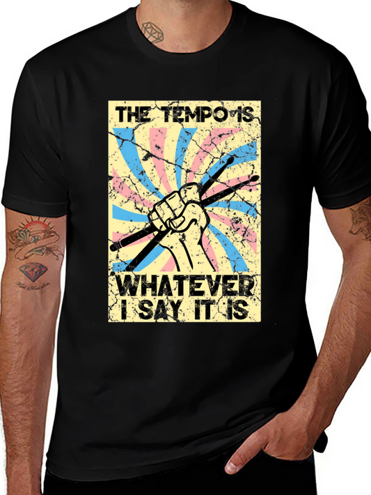 The Tempo Drummer Graphic Tee
