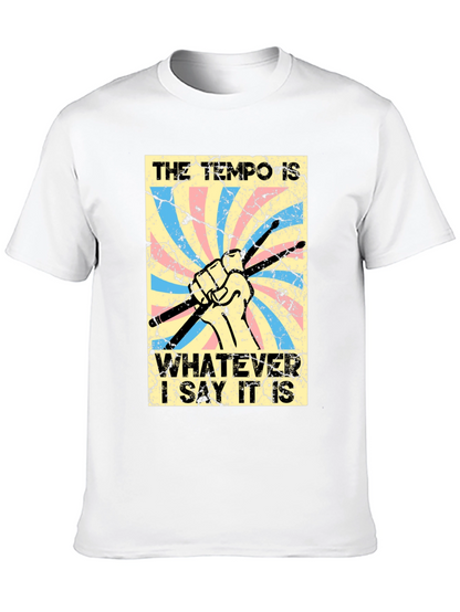 The Tempo Drummer Graphic Tee
