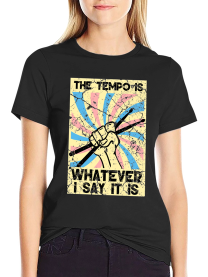 The Tempo Drummer Graphic Tee