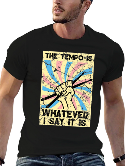 The Tempo Drummer Graphic Tee