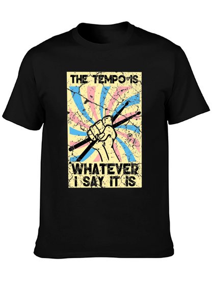 The Tempo Drummer Graphic Tee
