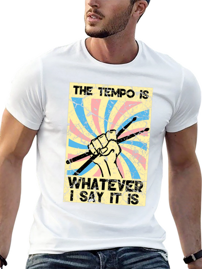 The Tempo Drummer Graphic Tee